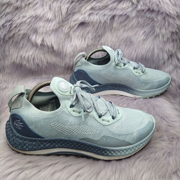 Under Armour Charged Steph Curry Spikeless Golf Shoes Mens Sz 7 Blue 3025072-400 main image 8